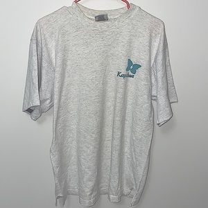 Vintage 90s Kapalua Hawaii Butterfly Short Sleeve Shitt